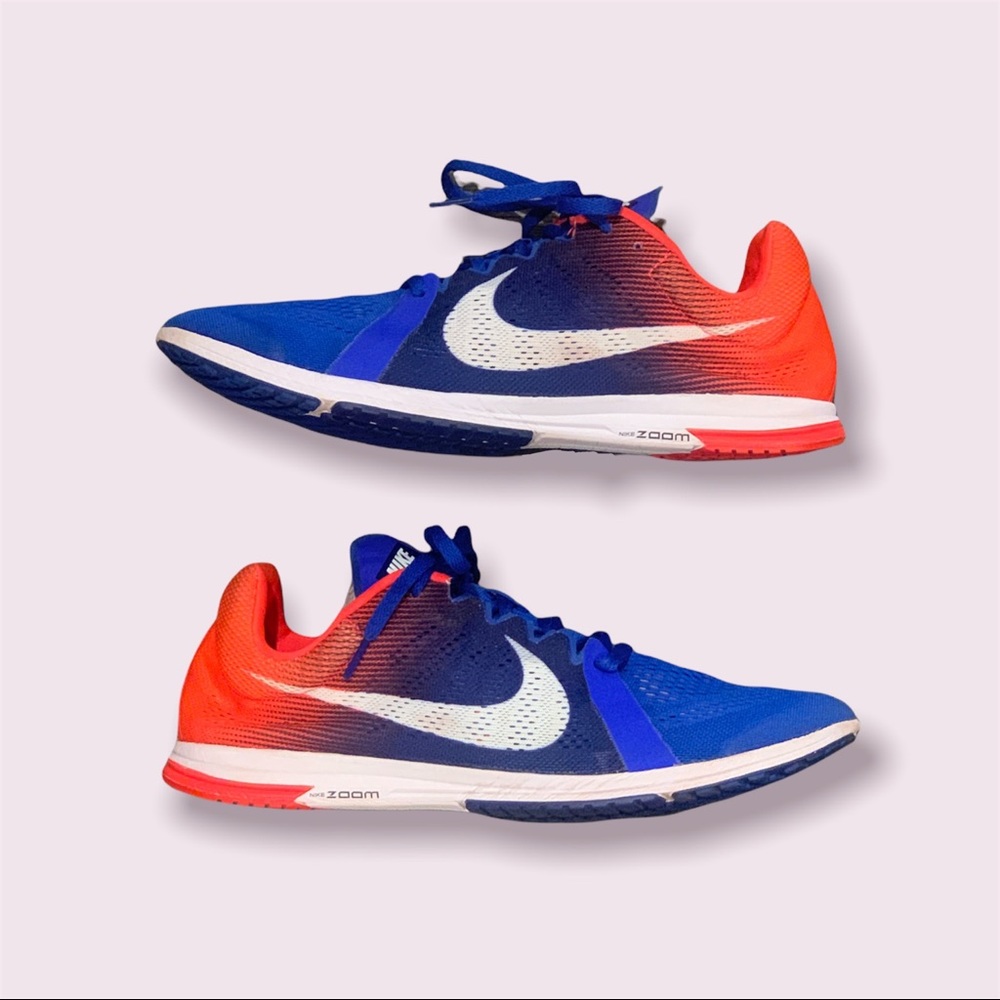 Men’s Nike Zoom Speed Streak Lt 3 - Size 12.5 (Blue/Orange)